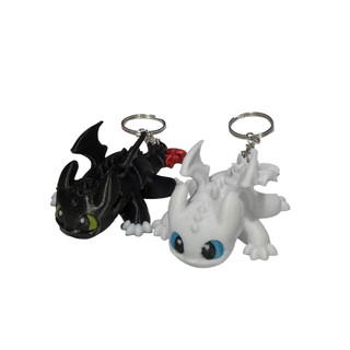 Móc khóa mô hình Rồng Răng Sún Toothless (đọc kĩ mô tả) | phụ kiện từ phim How to Train Your Dragon