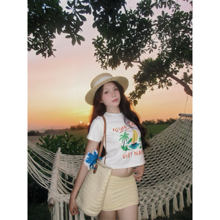 Áo Thun Nam Nữ Summer " Địa danh Việt Nam " Du Lịch, Đi Biển cotton 4 chiều mềm mịn - Kraken Drk