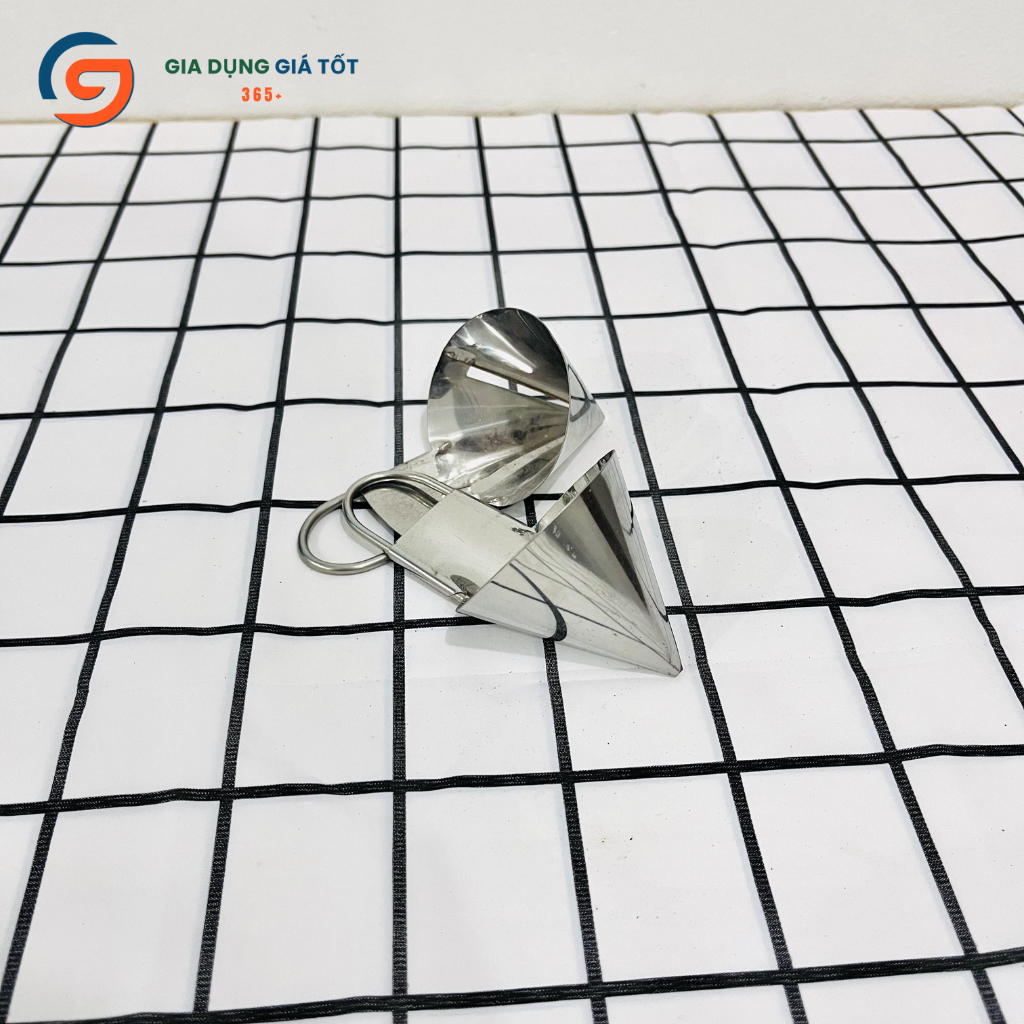 Dụng cụ tỉa hoa cà rốt, khuôn tạo hình hoa rau củ bằng inox, làm hoa trang trí món ăn