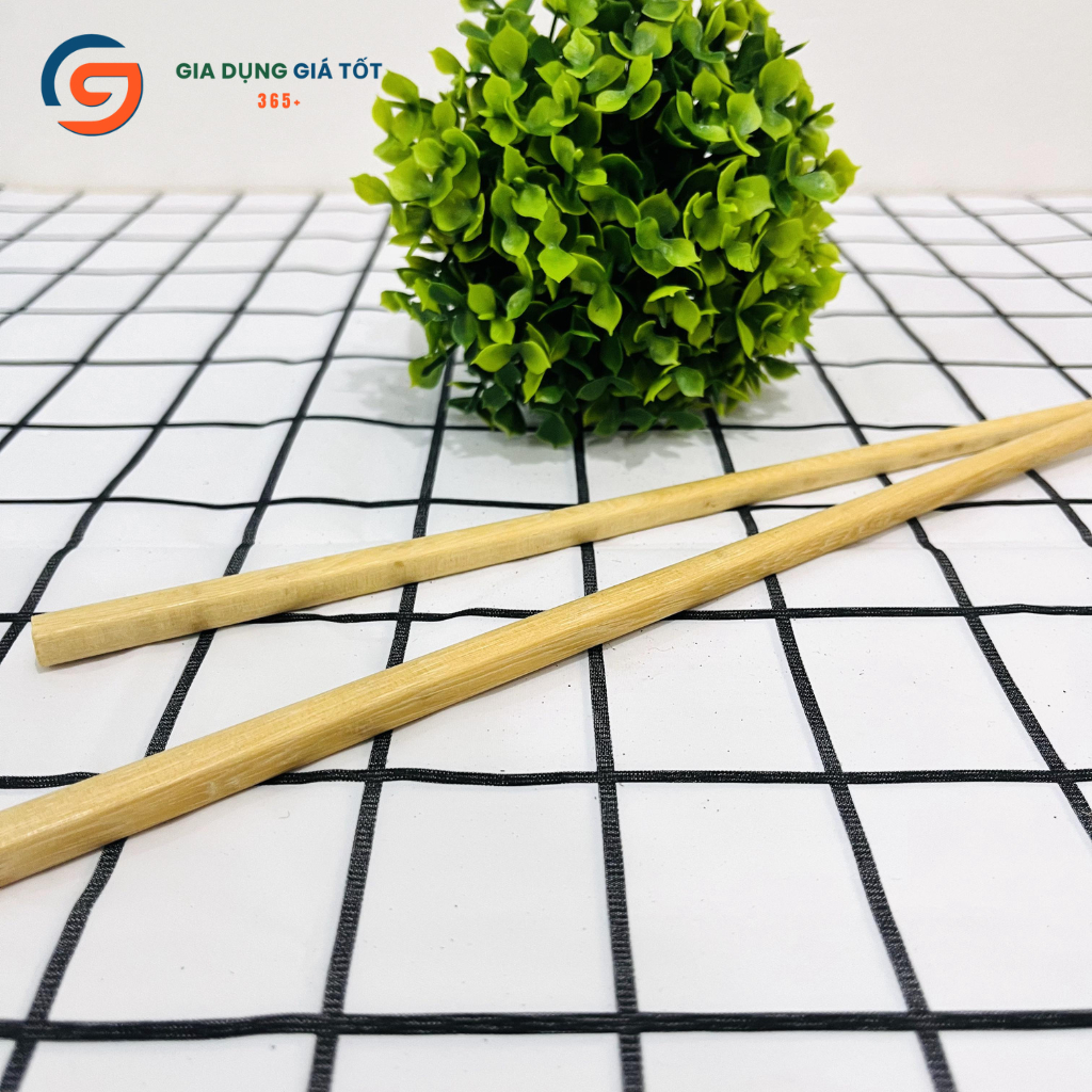 Đũa gỗ xào thức ăn dài 39cm, đũa nấu bếp, gắp đồ ăn chống nóng tay