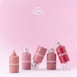 [Y338] Má Hồng Dạng Kem PERIPERA - Sirupy Tok Cheek - Căng Bóng Mịn