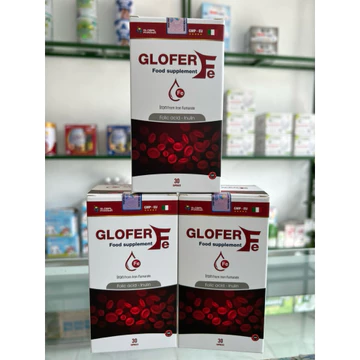 Glofer Fe - Sắt hữu cơ Hỗ trợ quá trình tạo máu , giảm nguy cơ thiếu máu do thiếu sắt