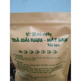 Túi 50 gói trà giải rượu mát gan Bảo khang, hổ trợ giải độc gan,lợi tiểu,nóng trong người