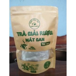 Túi 50 gói trà giải rượu mát gan Bảo khang, hổ trợ giải độc gan,lợi tiểu,nóng trong người