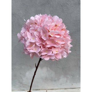 Hoa Giả Hoa Cẩm Tú Cầu 63cm , bông Size Đại 20cm Sang Trọng, Bền Đẹp Trang Trí Nhà Cửa