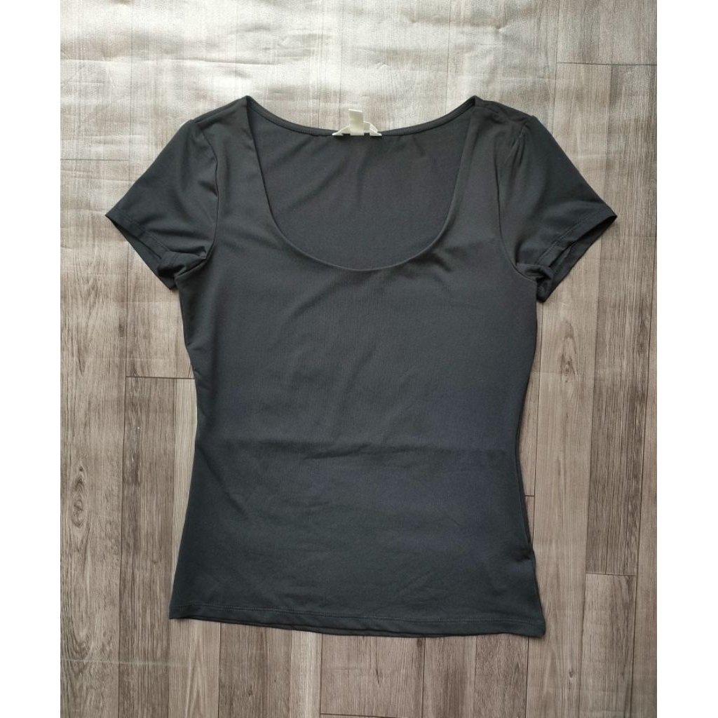 (BomoHouse) Áo thun 2 lớp ngực cổ vuông, cổ tròn Hat Mo* bigsize - dư xịn