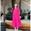 Đầm bầu bigsize oversize babydoll cute dễ thương xinh Váy nữ form rộng dọc cúc cộc tay chất đũi dáng dài T630G