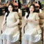 Đầm bầu bánh bèo nữ tính xinh xắn Váy tiểu thư cổ bèo cộc tay bèo dáng suông form rộng chất voan tơ 2 lớp T631G