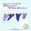 Giấy giặt hút màu, chống loang màu quần áo oải hương Color Catcher Laundry Sheet Lavender