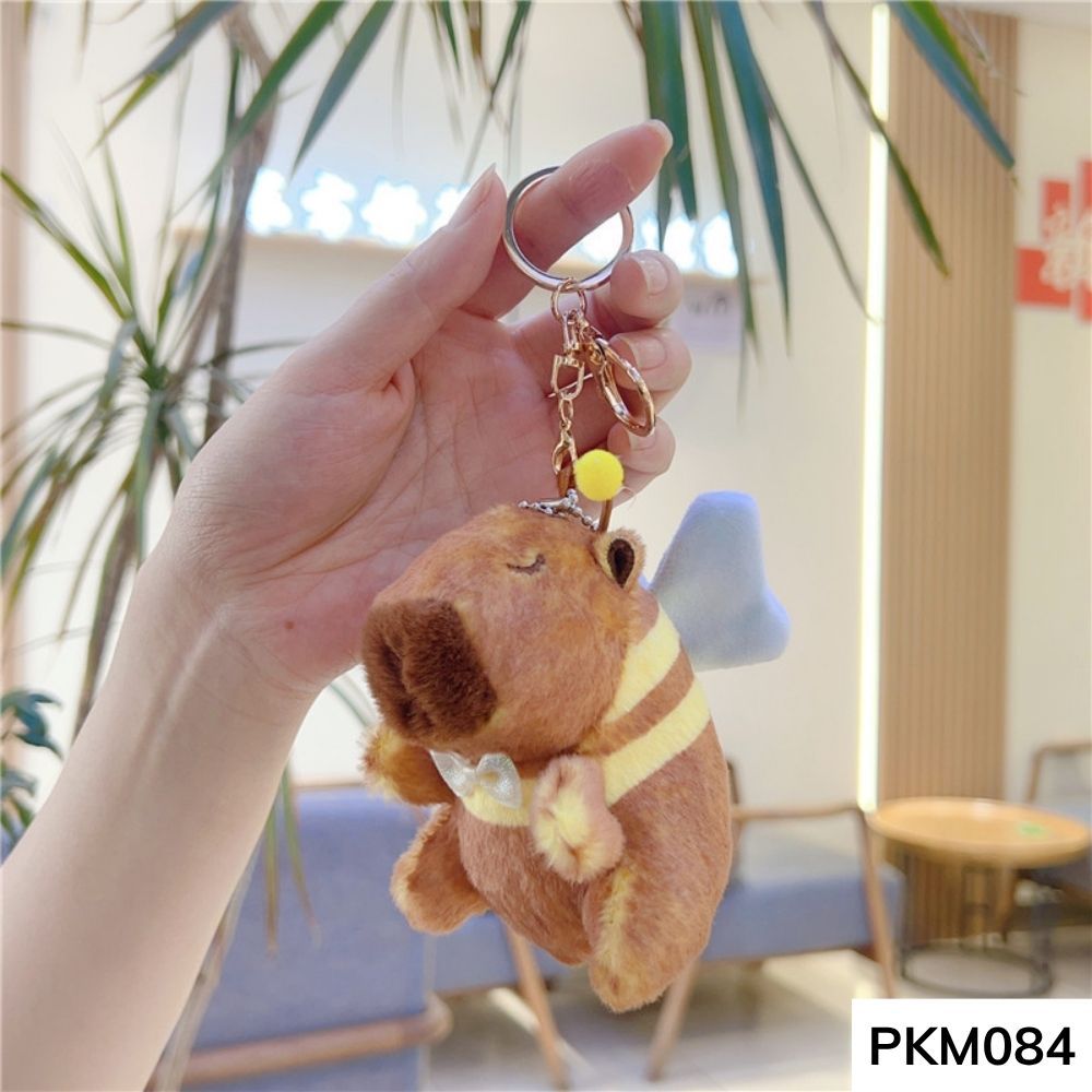 Móc khóa gấu trúc panda treo balo,treo túi thú nhồi bông dễ thương móc chìa khóa xe PKM084 gagastore