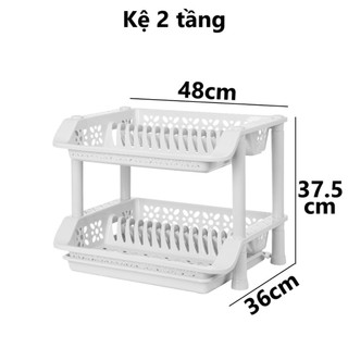 Kệ úp chén đĩa 2 tầng 3 tầng Việt Nhật có khe cắm dĩa và khay hứng nước tiện lợi ms: 5595-2, 5595-3