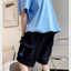 Quần sooc hiphop ống rộng to unisex Quần short ngố đùi ống rộng kaki túi hộp túi có chốt rút nam nữ T207G