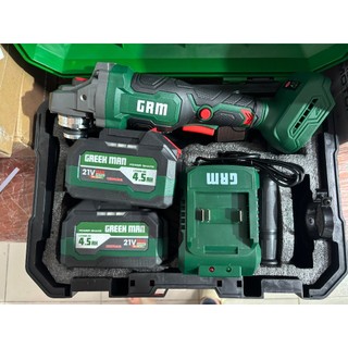 Máy mài pin 3 tốc độ Greekman (GEN1) GR107BL + TẶNG THÂN MÁY KHOAN PIN MULINSEN