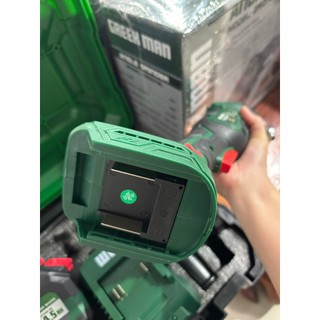 Máy mài pin 3 tốc độ Greekman (GEN1) GR107BL + TẶNG THÂN MÁY KHOAN PIN MULINSEN