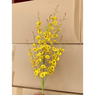 Cành vũ nữ vàng 8 nhánh hàng loại 1-cao 105cm hoa nhân tạo #hoa_trang_trí #vũ_nữ_vàng