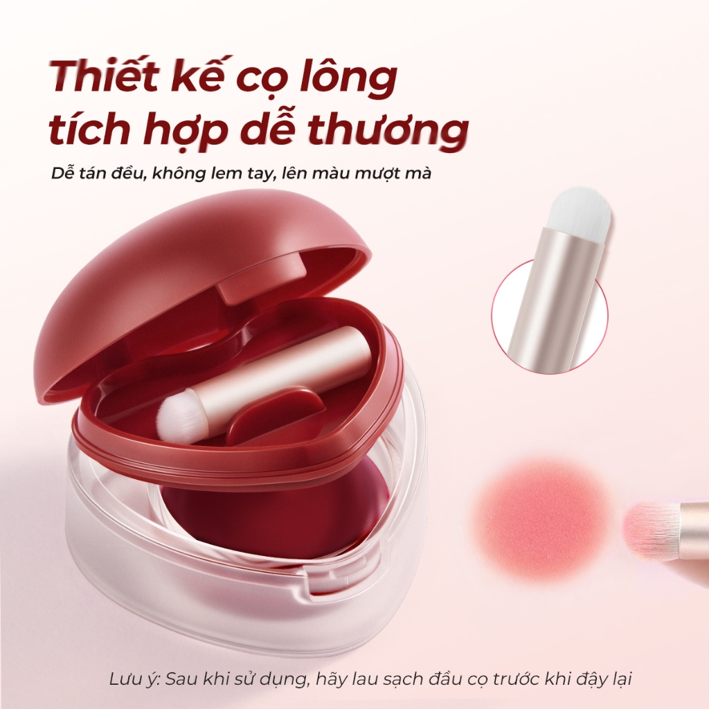 SON KEM Li SACELADY DẠNG HŨ PUDDING DỄ TÁN ĐỀU KHÔNG DÍNH CỐC 4.3g