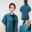 Áo unisex basic phối khoác ngoài bigsize Áo sơ mi cộc tay nam nữ form rộng oversize chất nhung tăm dày T1061G