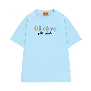 Áo Thun Hài Hước NGỐ TEE Đã Có Vợ Rất Xinh Chất Vải Cotton 75 Thoáng Mát Form Rộng