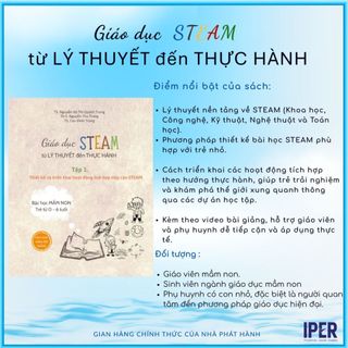 Combo 2 Cuốn Dành Cho Giáo Viên Mầm Non : Gíao Dục Steam Tư Lý Thuyết Đến Thực Hành + 450 Trò Chơi Vận Động
