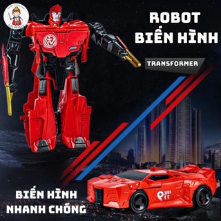 Đồ Chơi Xe Robot Biến Hình 2in1 Siêu Tốc Độ Thiết Kế Tỉ Mỉ Chất Liệu An Toàn Cho Bé Đồ Chơi Thông Minh, Quà Tặng Cho Bé