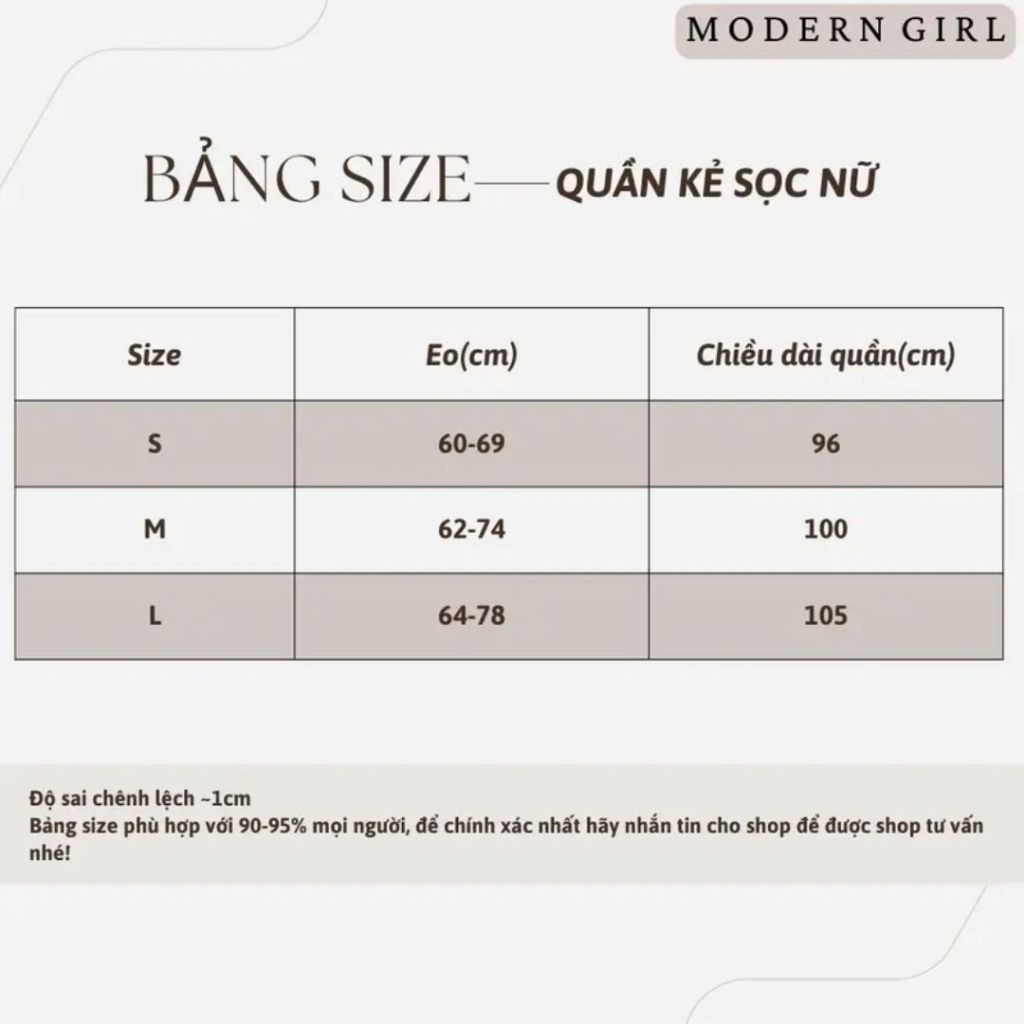 [DEAL MỞ BÁN] Quần Kẻ Sọc Ống Rộng Xếp Ly Nam Nữ Form Đứng Ly Thằng Modern Girl | BigBuy360 - bigbuy360.vn