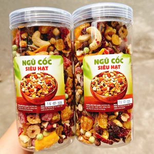 Ngũ Cốc siêu hạt Trái Cây dẽo viên - hộp 500gr