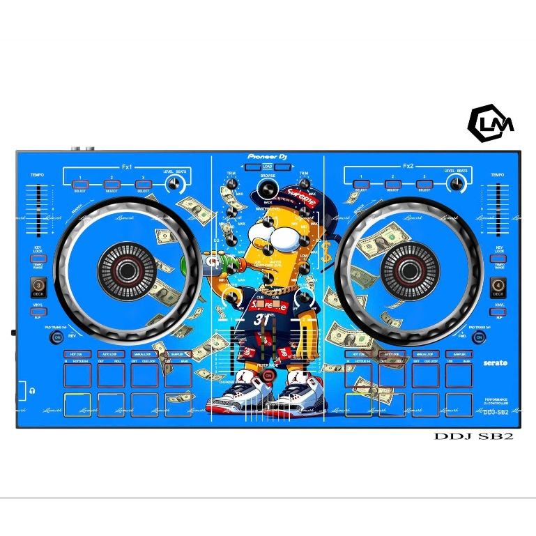 Tám Dán Skin DJ DDJ SB2, Skin In Theo Yêu Cầu IB Shop Để Gửi Mẫu