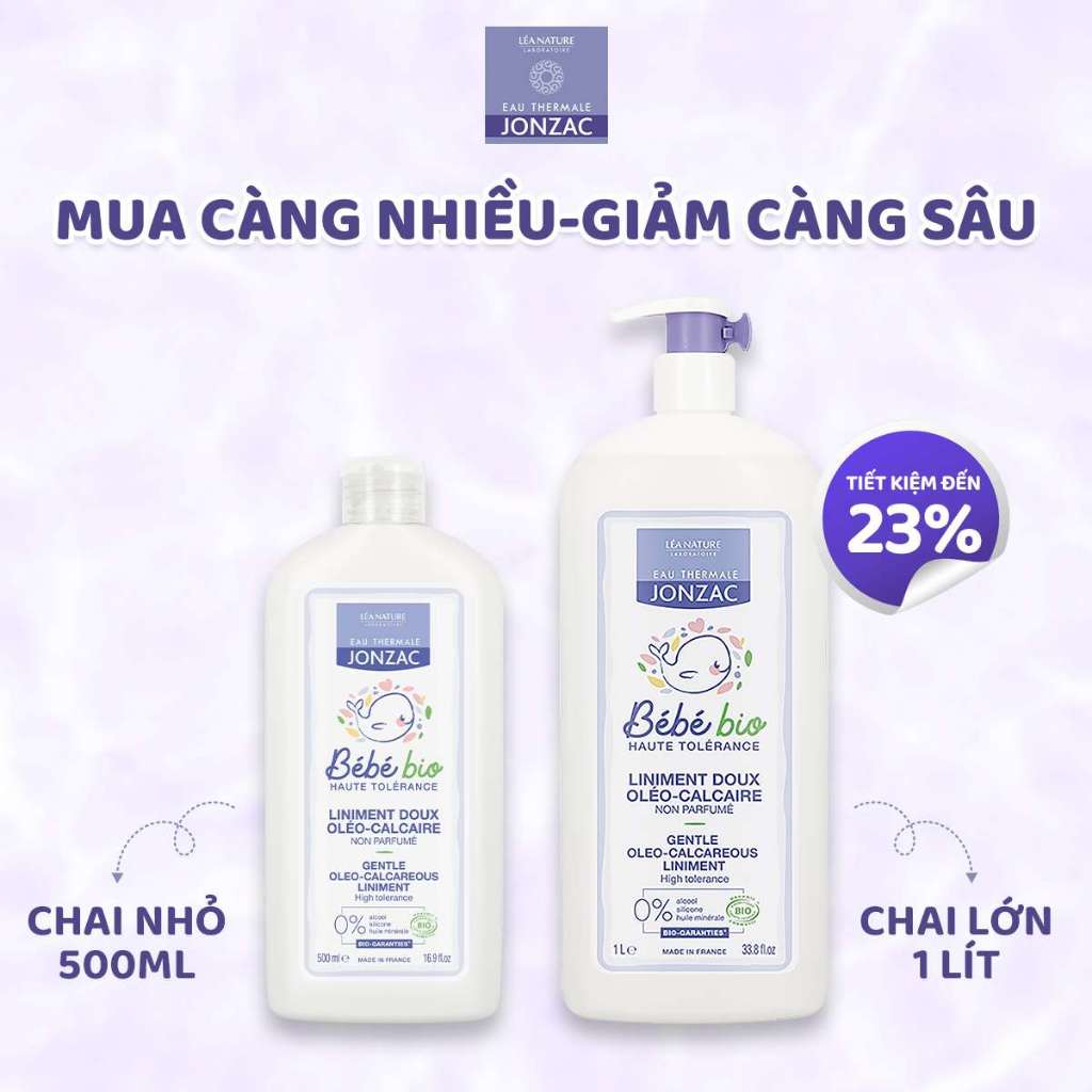 [LIVESTREAM] Dung dịch vệ sinh chống hăm tã hữu cơ JONZAC Bebe bio Liniment