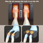 VITA Ghế massage cao cấp toàn thân, massage cổ, vai, lưng và eo, kết hợp liệu pháp túi khí rung với máy massage chân. — ảnh 7