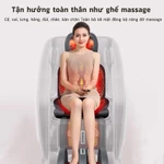 VITA Ghế massage cao cấp toàn thân, massage cổ, vai, lưng và eo, kết hợp liệu pháp túi khí rung với máy massage chân. — ảnh 5