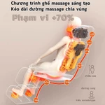VITA Ghế massage cao cấp toàn thân, massage cổ, vai, lưng và eo, kết hợp liệu pháp túi khí rung với máy massage chân. — ảnh 8