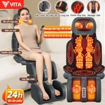VITA Ghế massage cao cấp toàn thân, massage cổ, vai, lưng và eo, kết hợp liệu pháp túi khí rung với máy massage chân. — ảnh 1