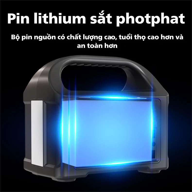 Trạm sạc di động 220V Nguồn điện di động thích hợp cho du lịch/cắm trại/leo núi/sử dụng tại nhà