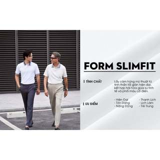 [T7_ĐỒNG GIÁ 329K] Áo Polo Nam 1APCB642TRK Form Slimfit Cao Cấp Phối Viền Cổ Chống Nhăn Bền Màu
