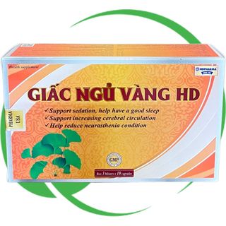 Giấc Ngủ Vàng HD Cam - Rostex - Hải Dương - Vitamin Phục Hồi