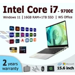Mới 2026 Intel Corei7-9700E 15.6 inch FHD Máy tính xách tay, 16+1TB, Giao diện Type-C, Mở khóa vân tay, Bàn phím đèn nền — ảnh 1