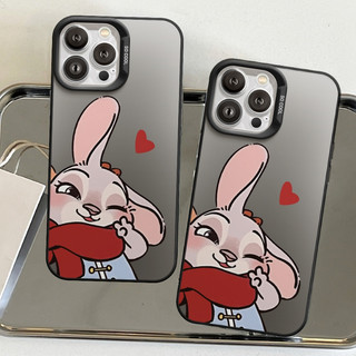Ốp Lưng iPhone Couple Cáo Thỏ IMD Cứng Nhám Chống Sốc, Bảo Vệ Camera - iP 7/8/X/XS/11/12/13/14/15/16/17/Plus/Pro/Max/Air