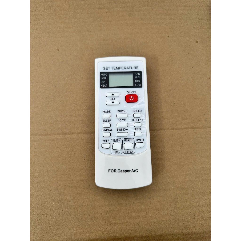 Remote điều khiển máy lạnh Casper đa dạng mẫu