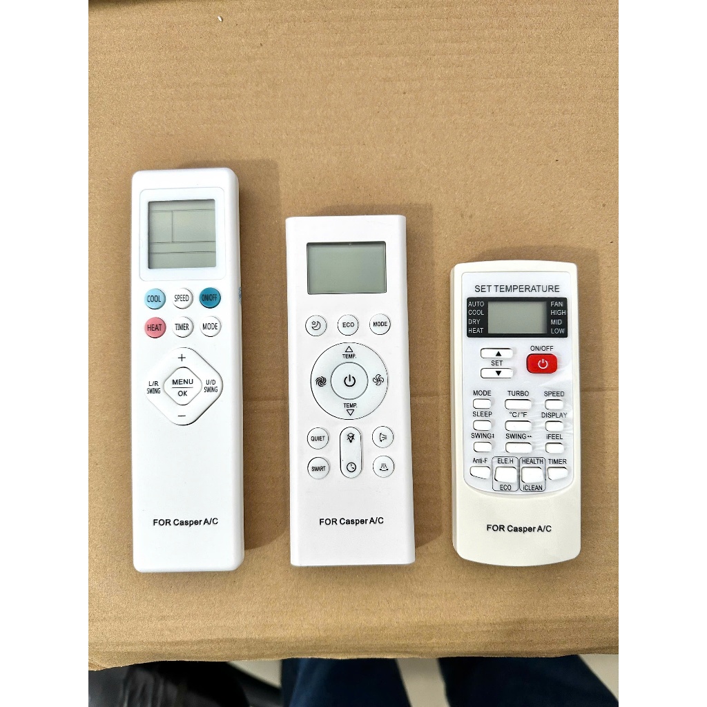 Remote điều khiển máy lạnh Casper đa dạng mẫu