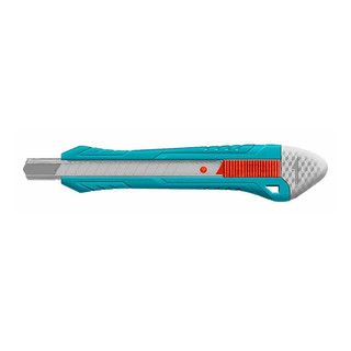 Dao rọc giấy Total THT5110916 150mm có sẵn lưỡi dao làm từ chất liệu thép không gỉ, bh hành 6 tháng