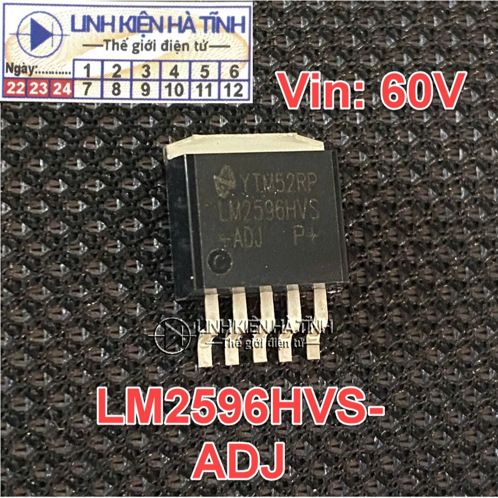  IC nguồn hạ áp LM2596HV LM2596HVS-ADJ DC 3A LM2596HVS 4.5-60V