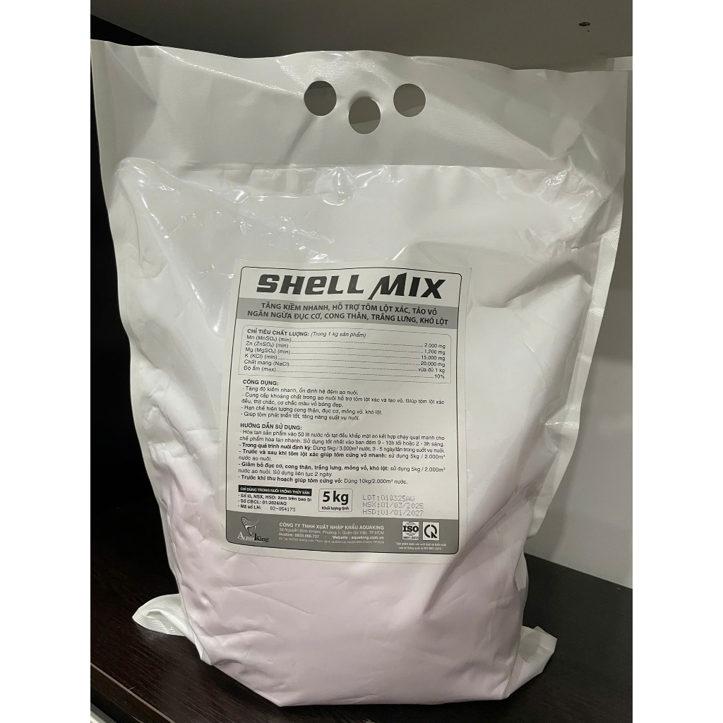 SHELL MIX - KHOÁNG ĐA VI LƯỢNG KÍCH LỘT - CỨNG VỎ