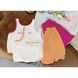 combo 5 bộ ba lỗ trắng màu ngẫu nhiên cho bé gái
