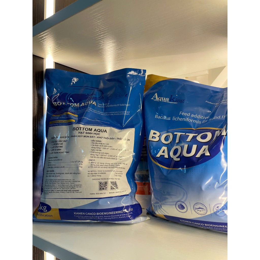 BOTTOM AQUA - VI SINH HẠT CHUYÊN XỬ LÝ ĐÁY AO