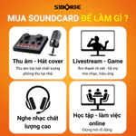 Bộ Mic Thu Âm SIBORIE F998 & Mic MS90 - Combo Livestream Karaoke Bluetooth Có Autotune [Tặng Tai Nghe & Đầy Đủ Phụ Kiện] — ảnh 6