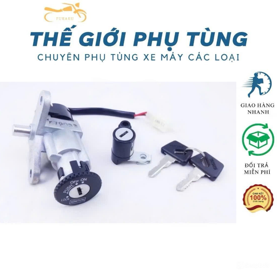 Bộ Ổ Khoá Xe MIO Cũ Hàng Cao Cấp