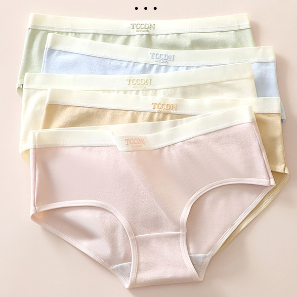 COMBO 6 Quần lót nữ cotton dày dặn co giãn êm ái - SET 3 Quần lót nữ mềm mại thoáng khí LANIXA L4111