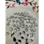 Set 100 hạt đá nhựa đính kết