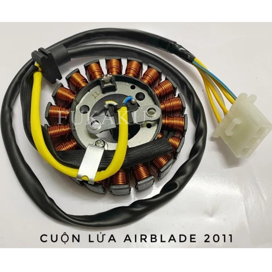 Cuộn Lửa (Mâm Lửa) Xe Airblade 110 (2011-2012) Đầu Bò Hàng Cao Cấp