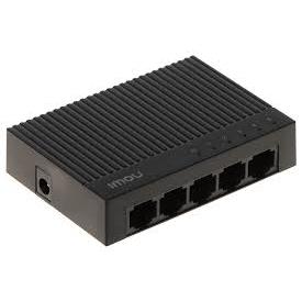 Switch 5 cổng IMOU SF105C tốc độ Ethernet 100Mbps, MAC 2K, DC5V 1A, chống sét 2KV
